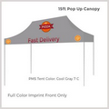 15ft Full Color Pop Up Canopy(Front Panel Only)